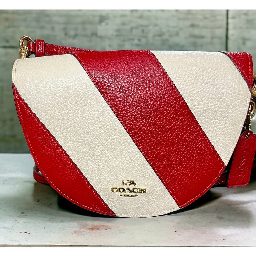 Coach C1429 Ellen Pebble Leather Crossbody Bag - Picture 12 of 12